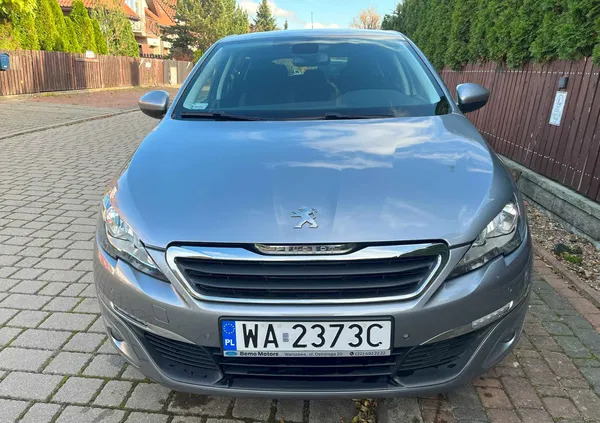 peugeot Peugeot 308 cena 38500 przebieg: 67000, rok produkcji 2015 z Warszawa